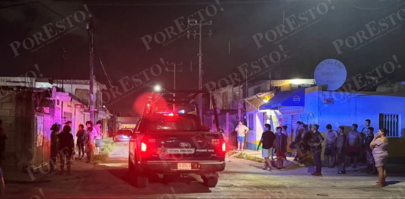Los atacantes llegaron a bordo de una motocicleta, para después disparar y huir de la escena