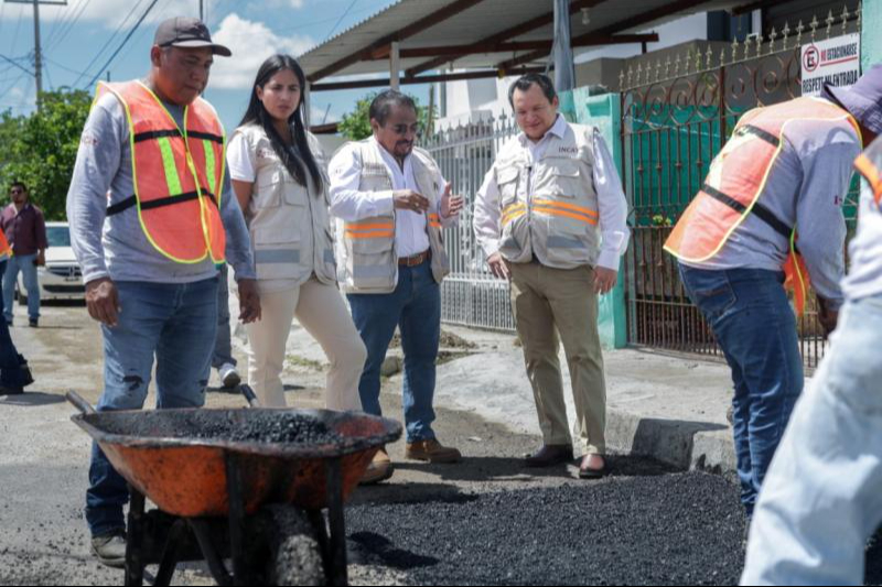 Gobierno de Yucatán destina 75 mdp para bacheo de calles de Mérida