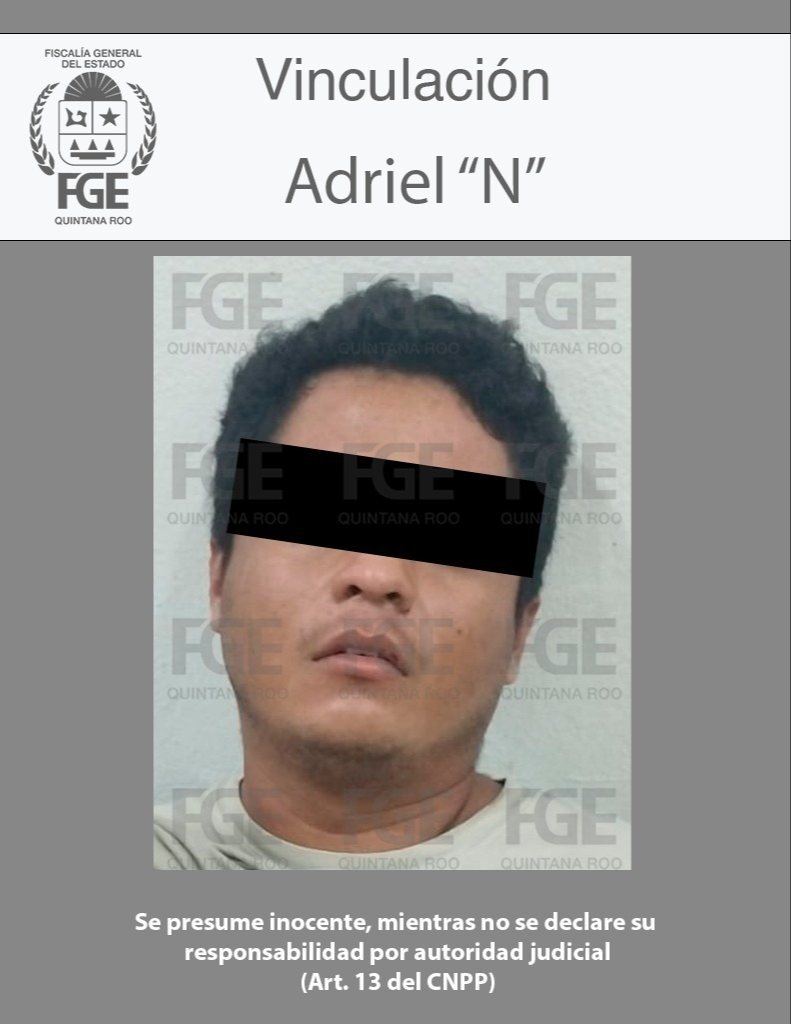 Adriel "N" fue vinculado a proceso por el delito de feminicidio agravado.