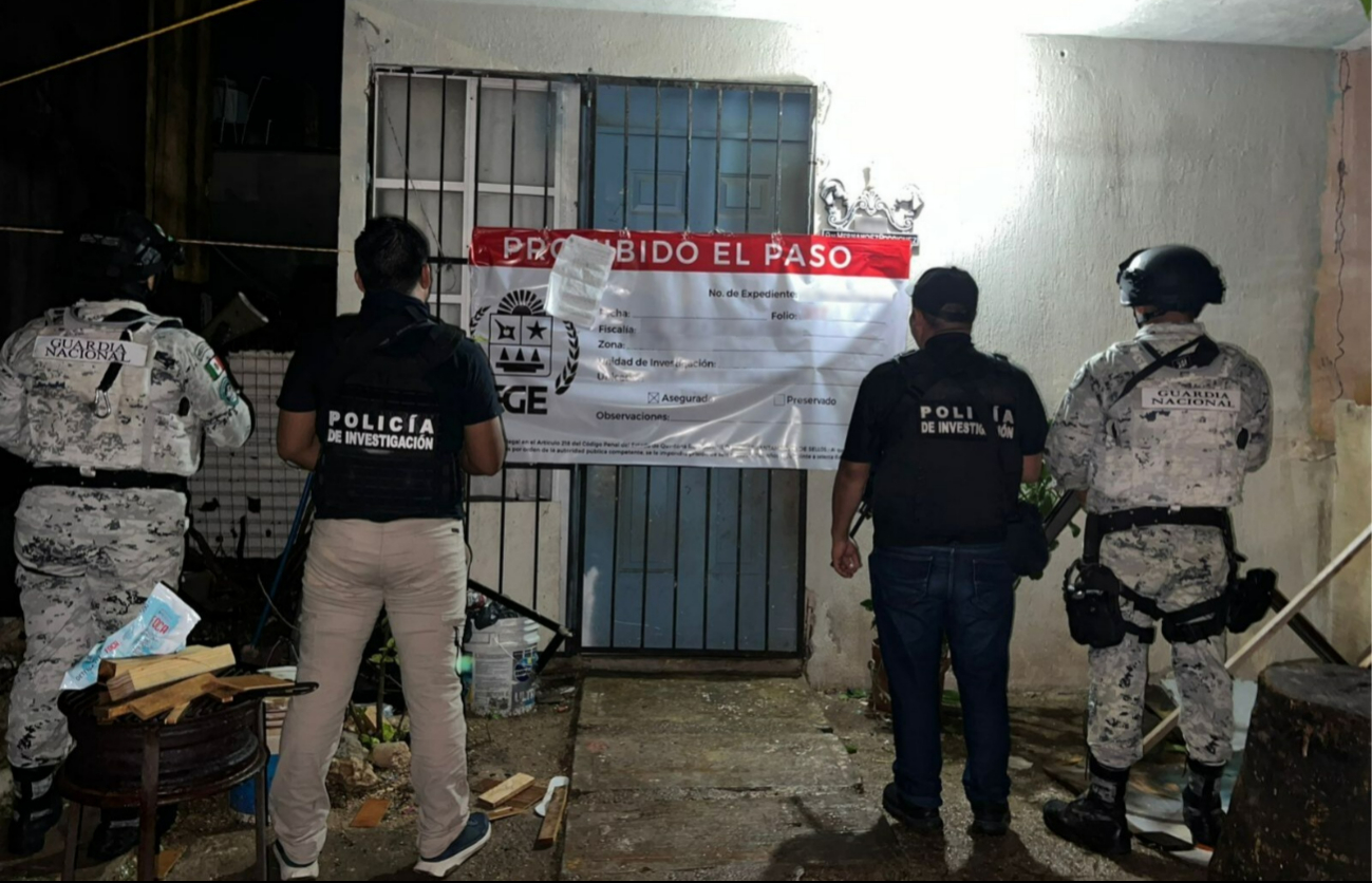 Aseguran droga en presuntos puntos de venta en Cancún