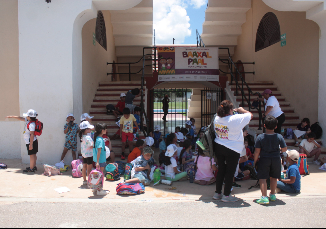 Inicia el campamento de verano para fortalecer la salud física y emocional de la niñez yucateca