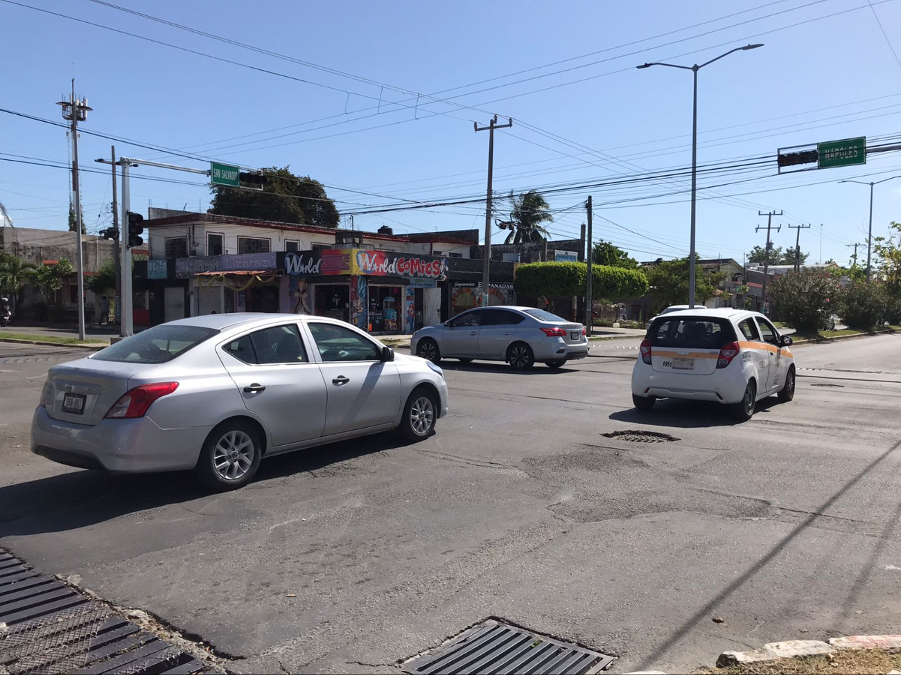 Semáforos nuevos de la ciudad de Chetumal continúan presentando fallas
