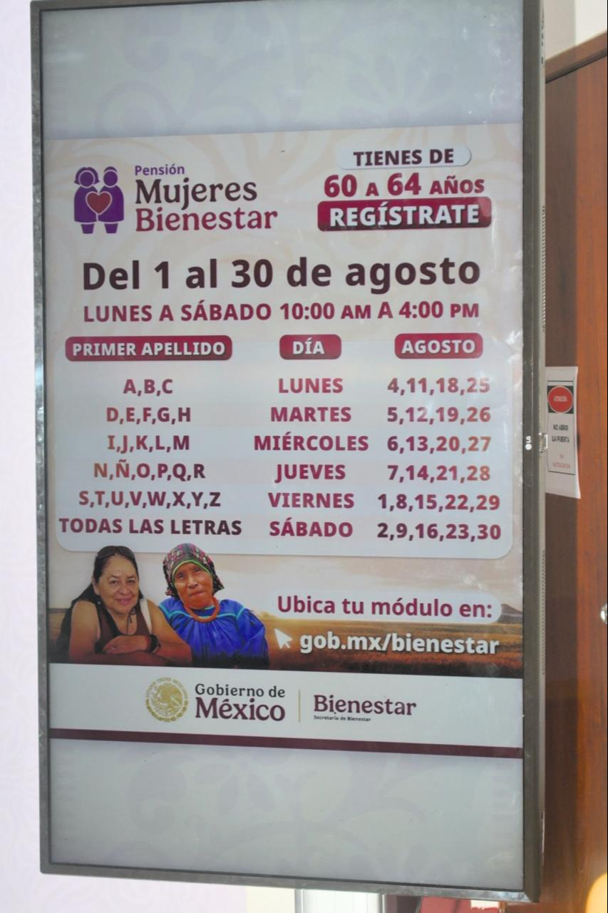 Mujeres mayores de 60 años podrán sumarse a pensión federal en agosto Mujeres mayores de 60 años podrán sumarse a pensión federal en agosto