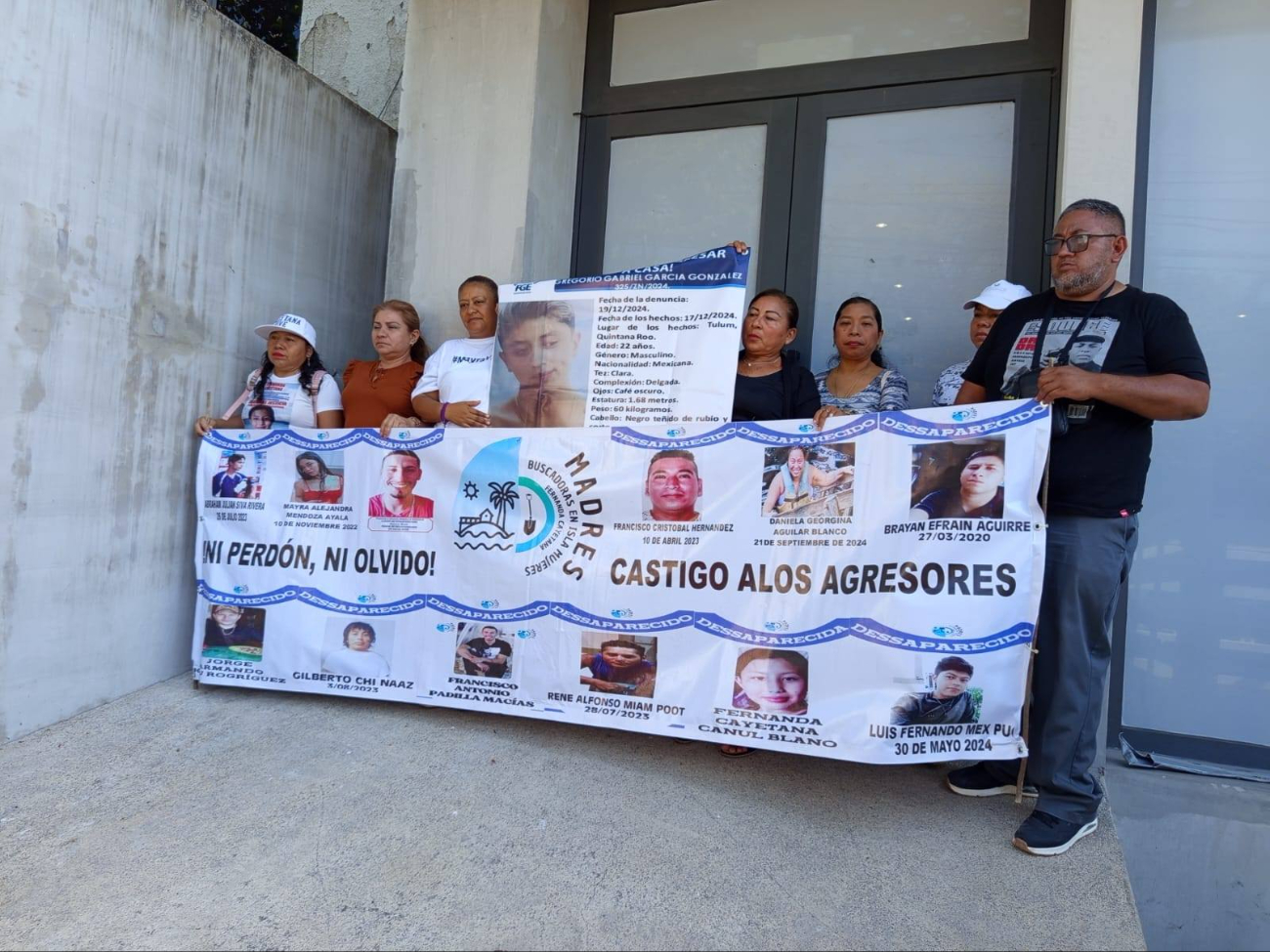 Colectivos de búsqueda se suman a las exigencias de la familia