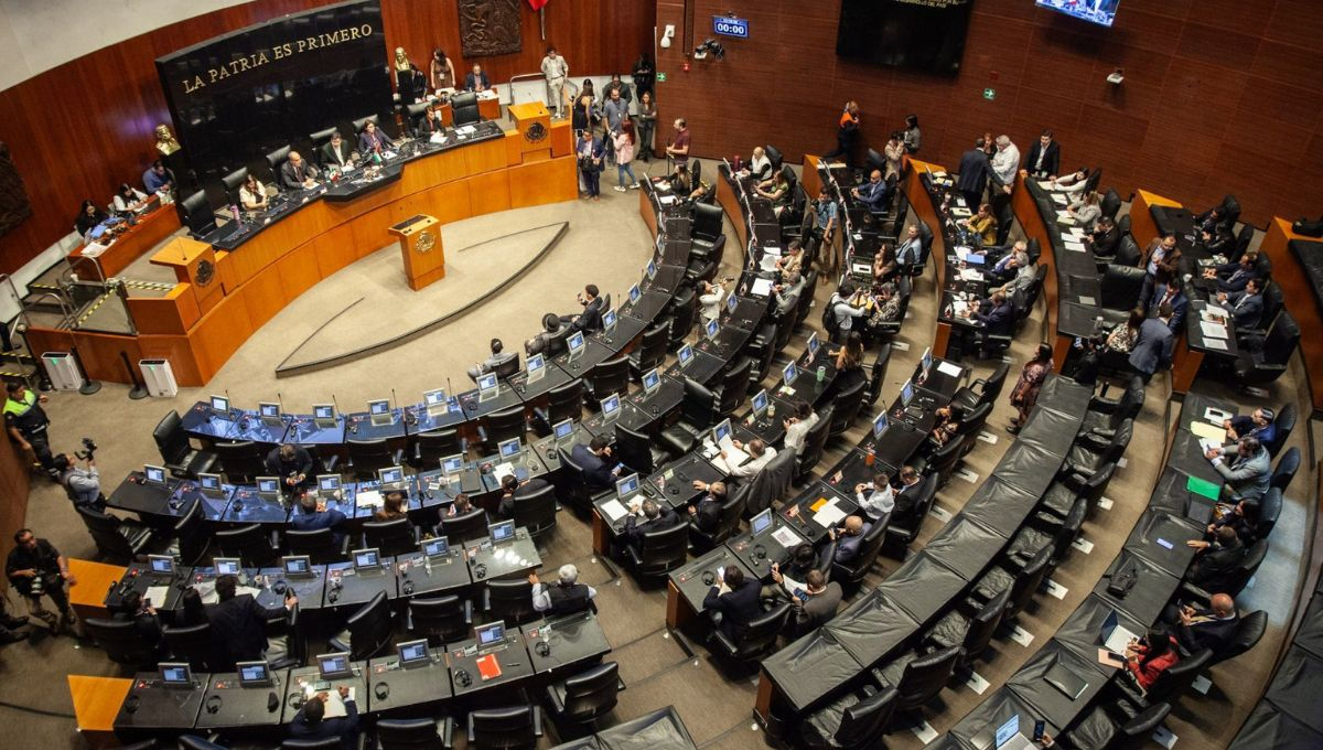 El presidente de la Comisión Permanente del Senado, Gerardo Fernández Noroña, tomó la palabra para recordar la trayectoria de Ozzy Osbourne