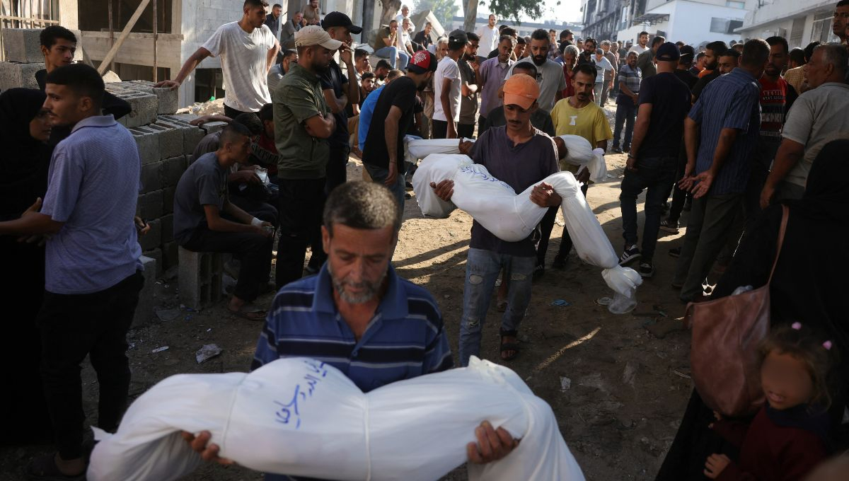 La situación en la Franja de Gaza ha sido calificada de catastrófica por la ONU, que acusó a Israel de usar la escasez alimentaria como arma de guerra La situación en la Franja de Gaza ha sido calificada de catastrófica por la ONU, que acusó a Israel de usar la escasez alimentaria como arma de guerra