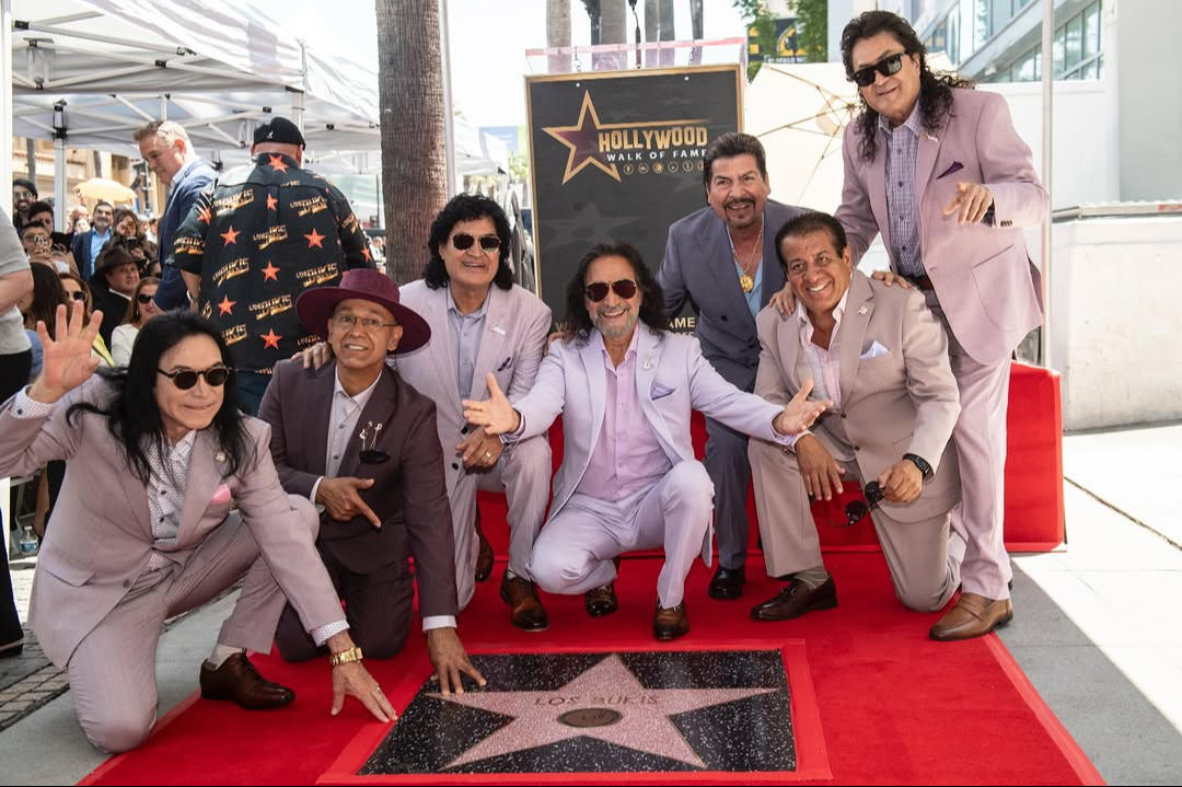 El grupo ya tiene su estrella en el paseo más famoso del mundo
