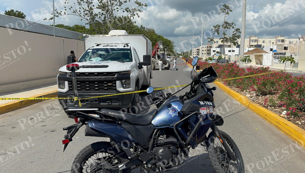 El motociclista perdió la vida de forma instantánea