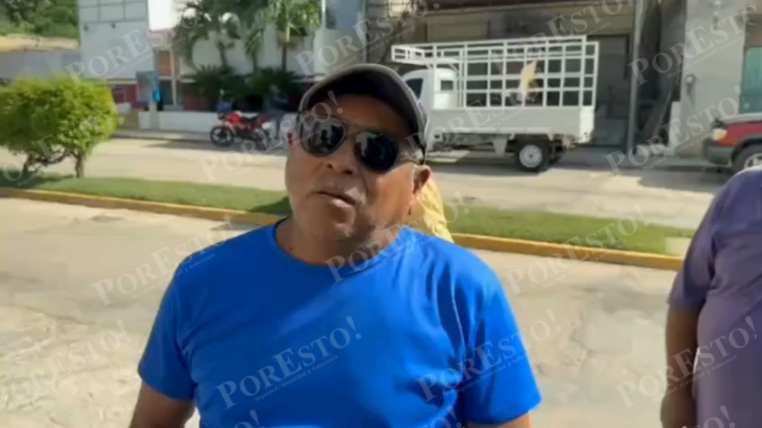 Gilmer Euán Lugo, ex comisario ejidal, denunció que la comunidad sufre bajas de voltaje e interrupciones de hasta dos días.