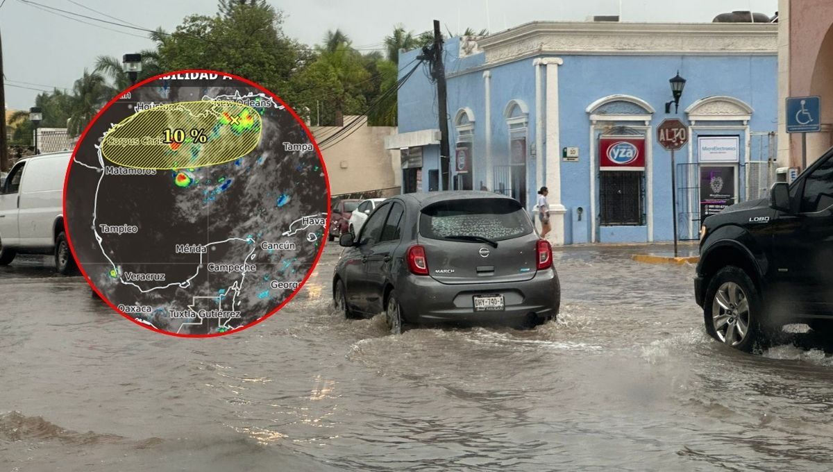 Un nuevo disturbio tropical en el norte del Golfo de México podría generar cambios en el clima de Campeche Un nuevo disturbio tropical en el norte del Golfo de México podría generar cambios en el clima de Campeche