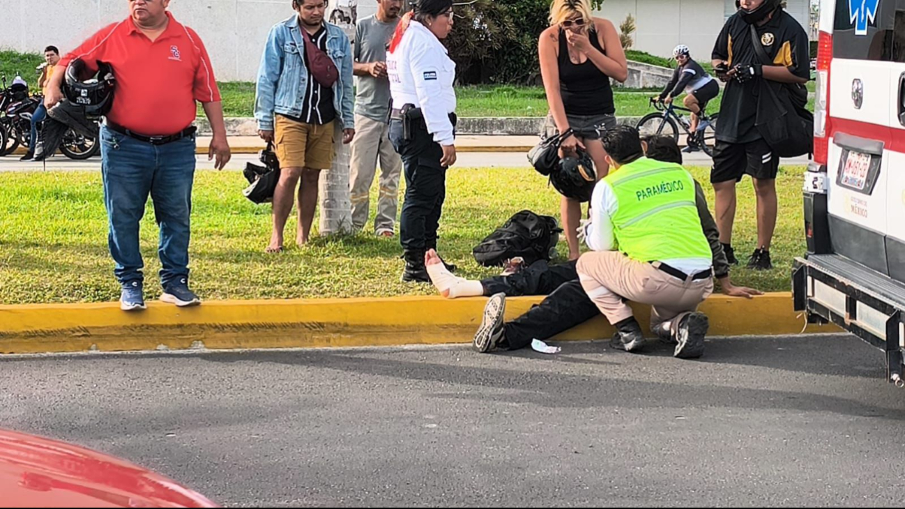Accidente en el malecón deja dos heridos, conductor de Indrive detenido Accidente en el malecón deja dos heridos, conductor de Indrive detenido