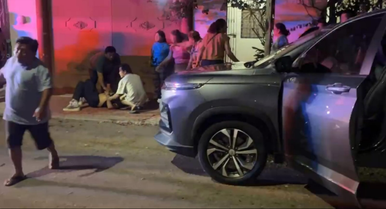 La menor de edad fue trasladada al Hospital General de Cancún