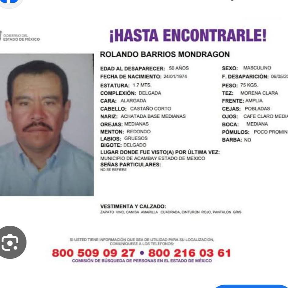 Fue por medio de un reporte anónimo que se logró la ubicación del hombre Fue por medio de un reporte anónimo que se logró la ubicación del hombre