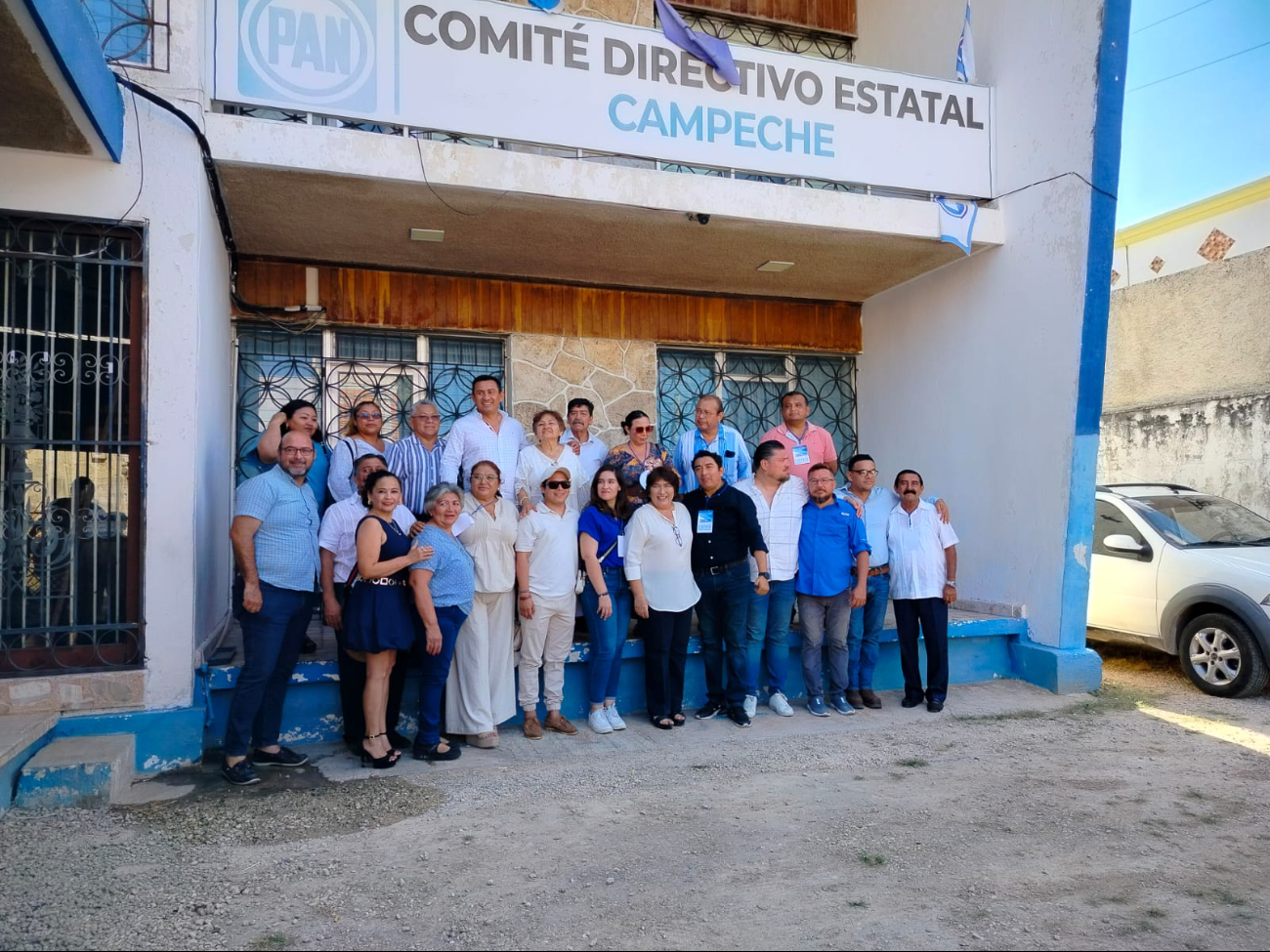  Por pleitos internos degradan al PAN en   Campeche