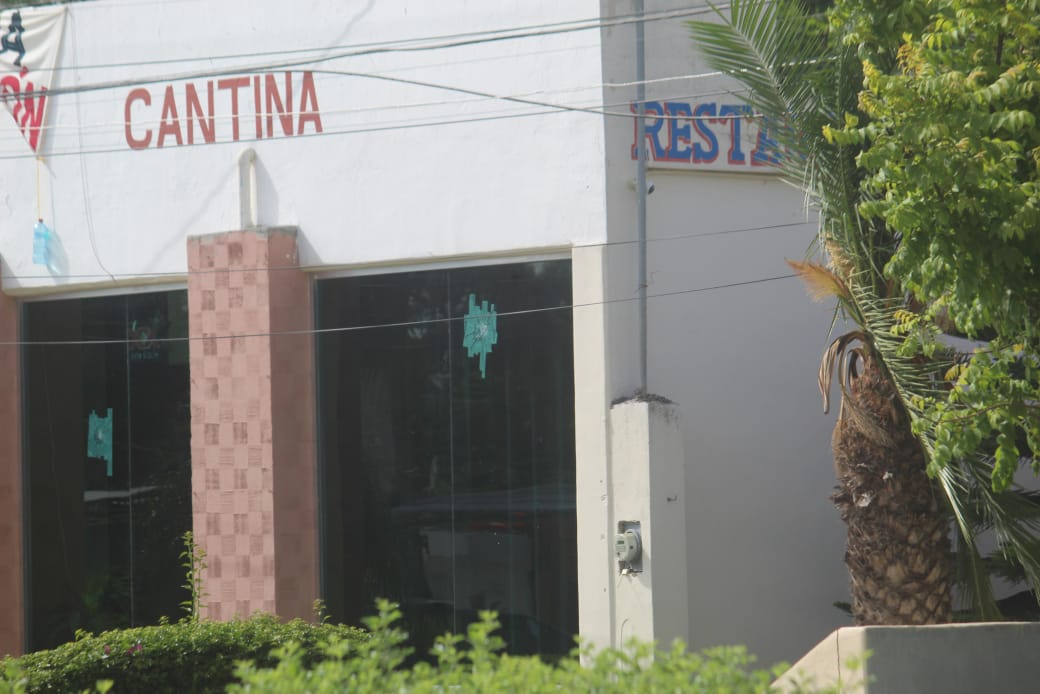 Negocio en Champotón recibe varios impactos de bala; no hay lesionados ni denuncias