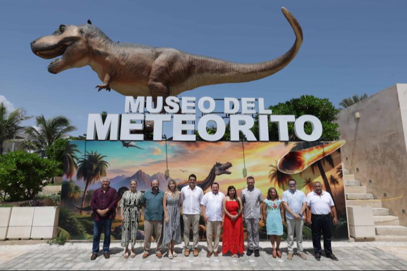 Joaquín Díaz Mena encabeza el cierre de los festejos por el aniversario del Museo del Meteorito en Progreso