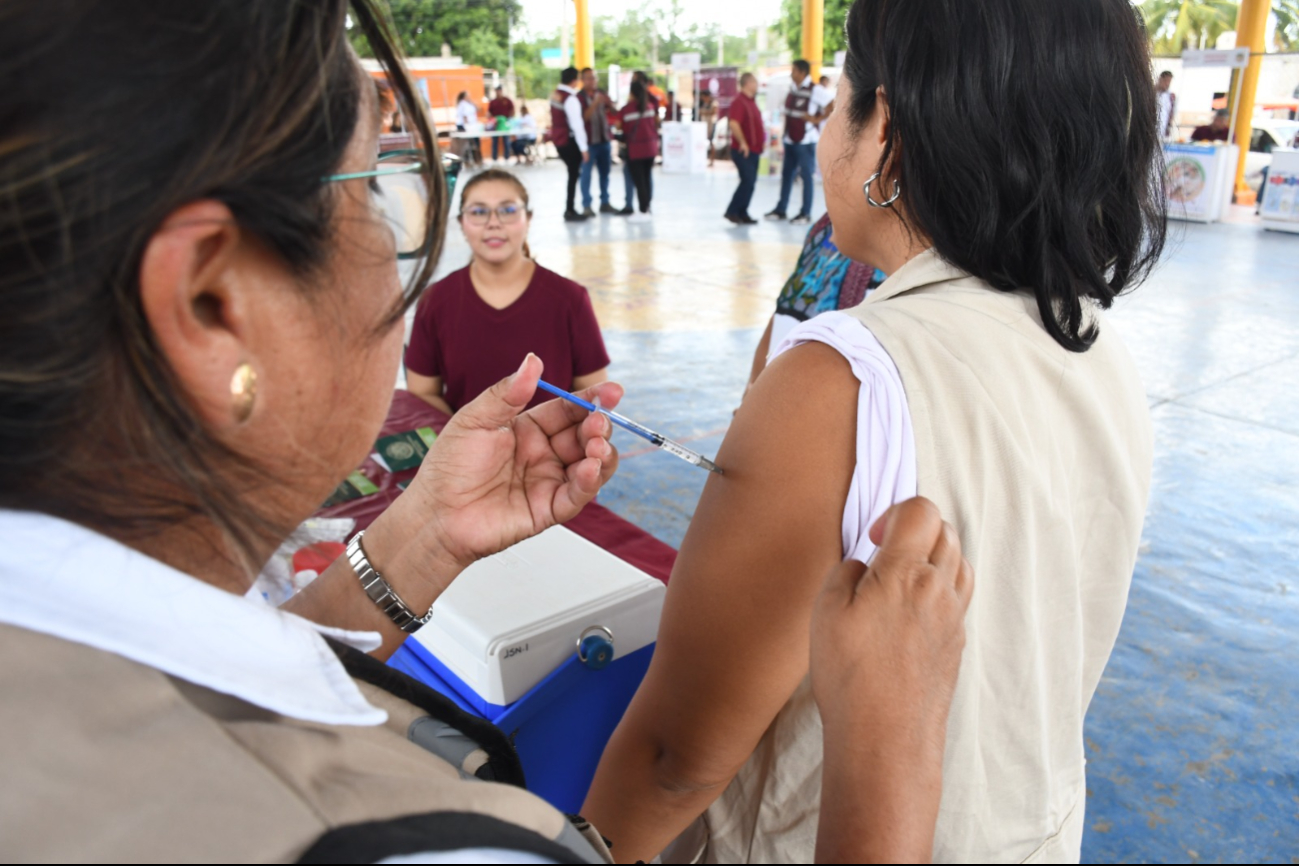 Campeche refuerza vacunación contra sarampión y otras enfermedades prevenibles