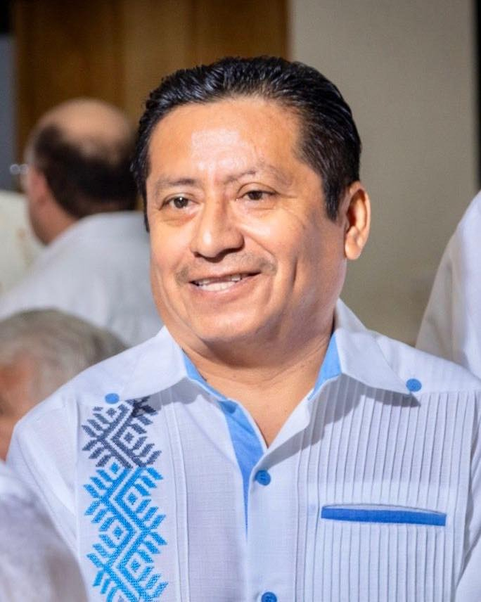 José Juan Chí Chiquil, presidente del Colegio de Ingenieros Civiles del Sur del Estado.
