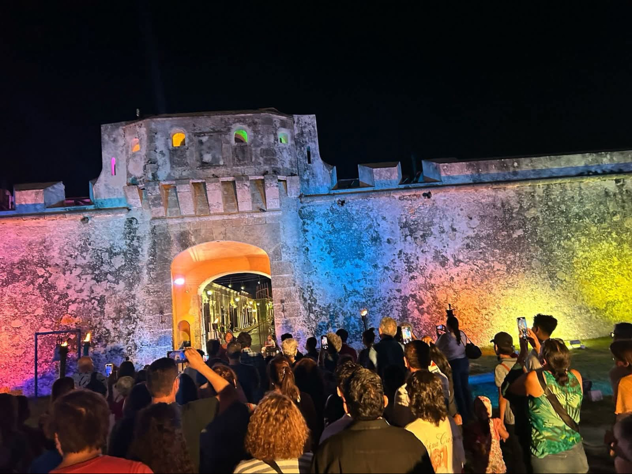 El Festival Internacional del Centro Histórico de Campeche (FICH) atrajo a más de 45 mil asistentes.