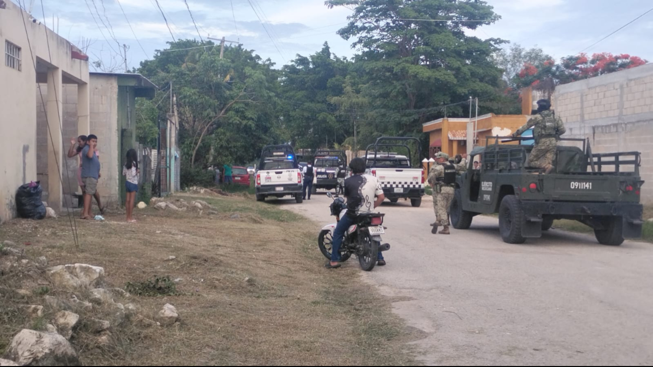 Ejército y Guardia Nacional intervienen en pelea familiar en Campeche