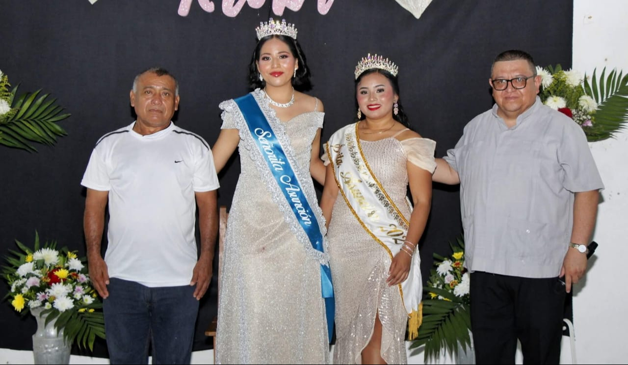 Rubí Pech es coronada Señorita Asunción 2025 en Tenabo