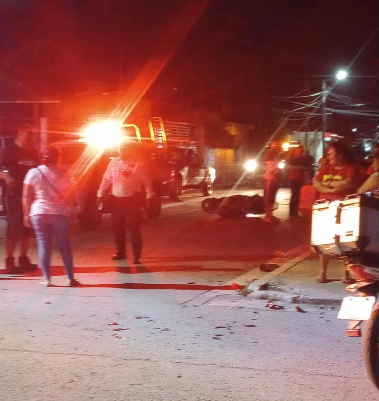Motociclista ebrio provoca accidente en Champotón y deja tres heridos   