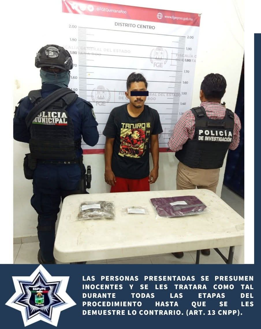 El detenido fue identificado como Erick Eduardo “N”, originario de Chiapas El detenido fue identificado como Erick Eduardo “N”, originario de Chiapas