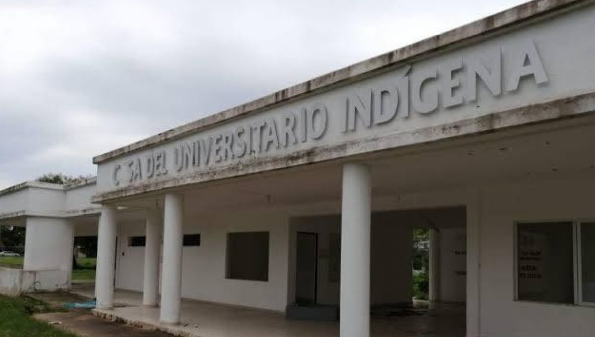 En total olvido Casa del Estudiante Indígena de la Uaeqroo
