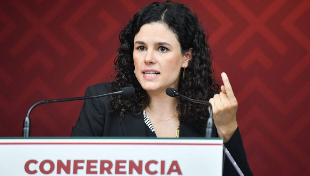 Luisa María Alcalde Lujpan, presidenta nacional de Morena