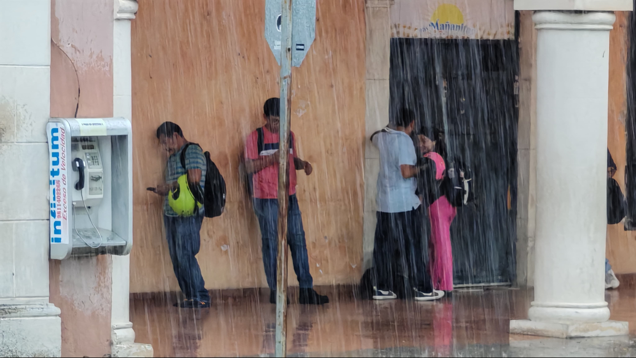 Se esperan lluvias intensas en Campeche