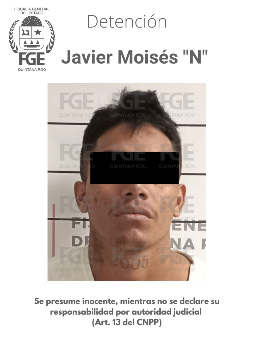 El individuo manejaba una motocicleta que tenía reporte de robo desde junio. El individuo manejaba una motocicleta que tenía reporte de robo desde junio.