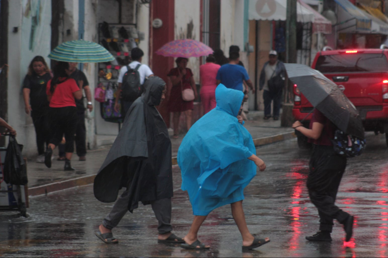 Continuarán las lluvias en Yucatán esta semana