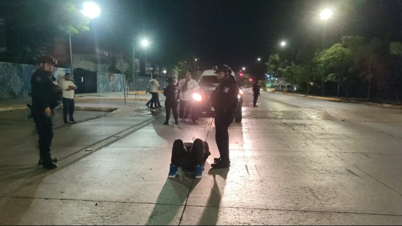 Debido al impacto, el hombre sufrió lesiones en distintas zonas de su cuerpo