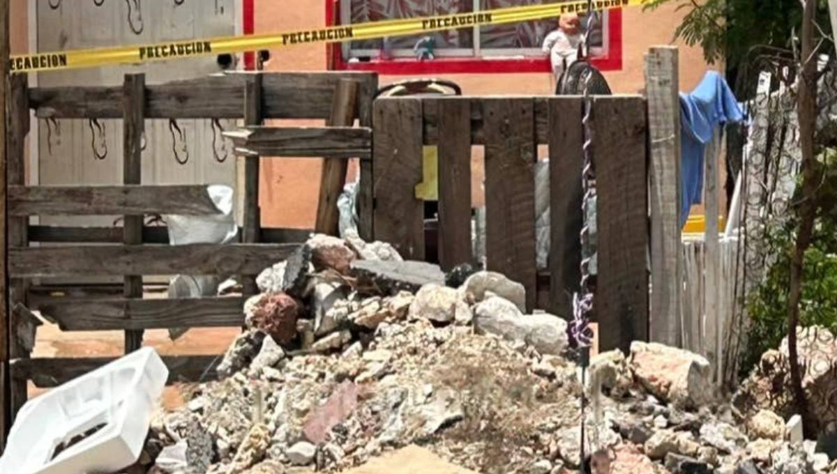 El muro aplastó al menor, provocándole la muerte