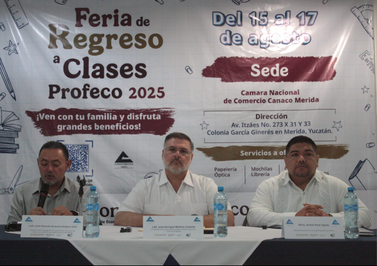 La Profeco está a cargo de la Feria de Regreso a Clases en Mérida La Profeco está a cargo de la Feria de Regreso a Clases en Mérida