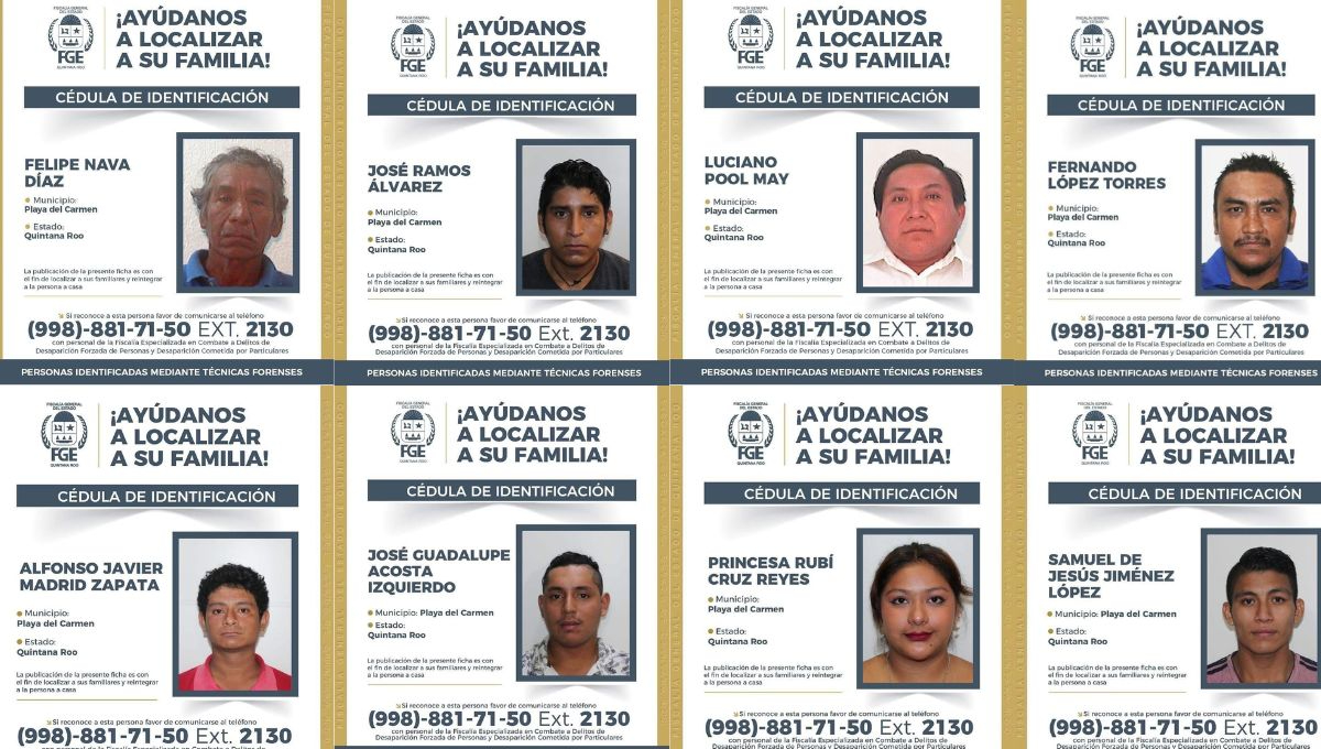 41 personas han sido localizadas sin vida en Playa del Carmen y sus familias aún no lo saben