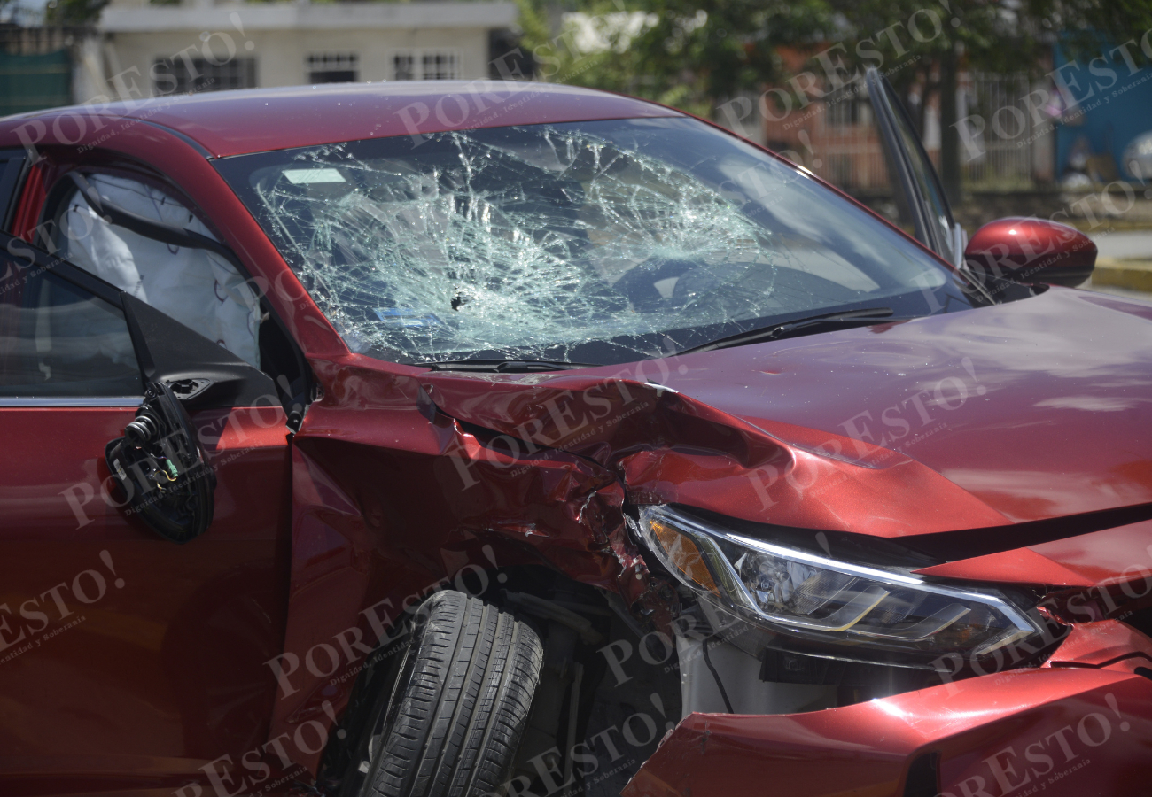 El auto fue declarado como pérdida total