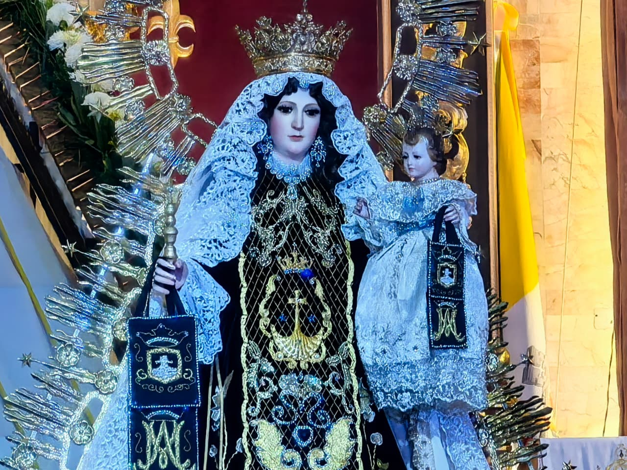 Este jueves terminaron las fiestas en honor de la Santísima Virgen del Carmen.