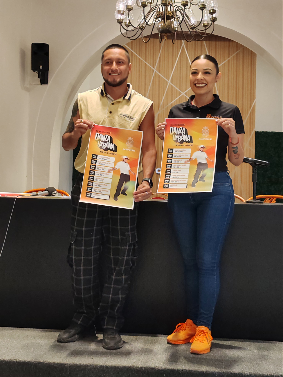 El coreógrafo campechano Román Reyes impartirá en julio el taller gratuito “Danza Urbana” para jóvenes y activadores físicos.