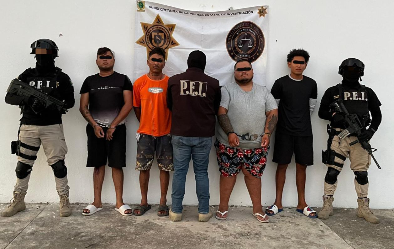 Hombres detenidos por posesión de drogas en lavado de autos en Progreso Hombres detenidos por posesión de drogas en lavado de autos en Progreso