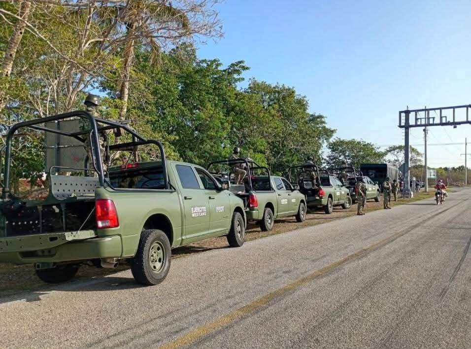 Participó personal de la Semarnat, Profepa, SSP, FGE, Guardia Nacional y la Marina. Participó personal de la Semarnat, Profepa, SSP, FGE, Guardia Nacional y la Marina.