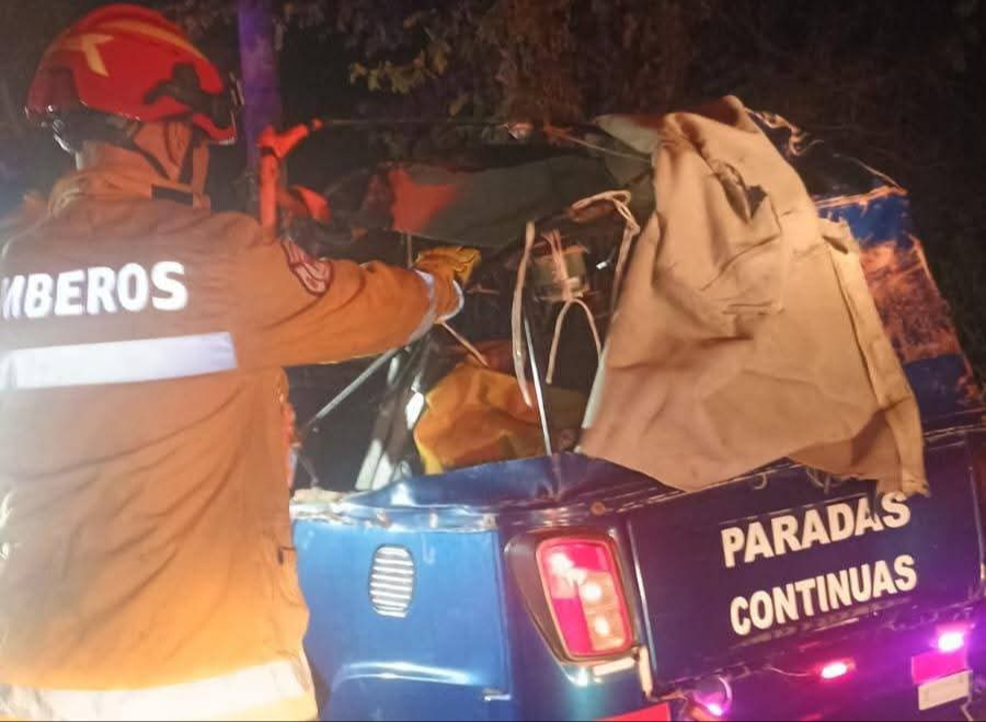 Se determinó como responsable al conductor del mototaxi por colisionar por alcance
