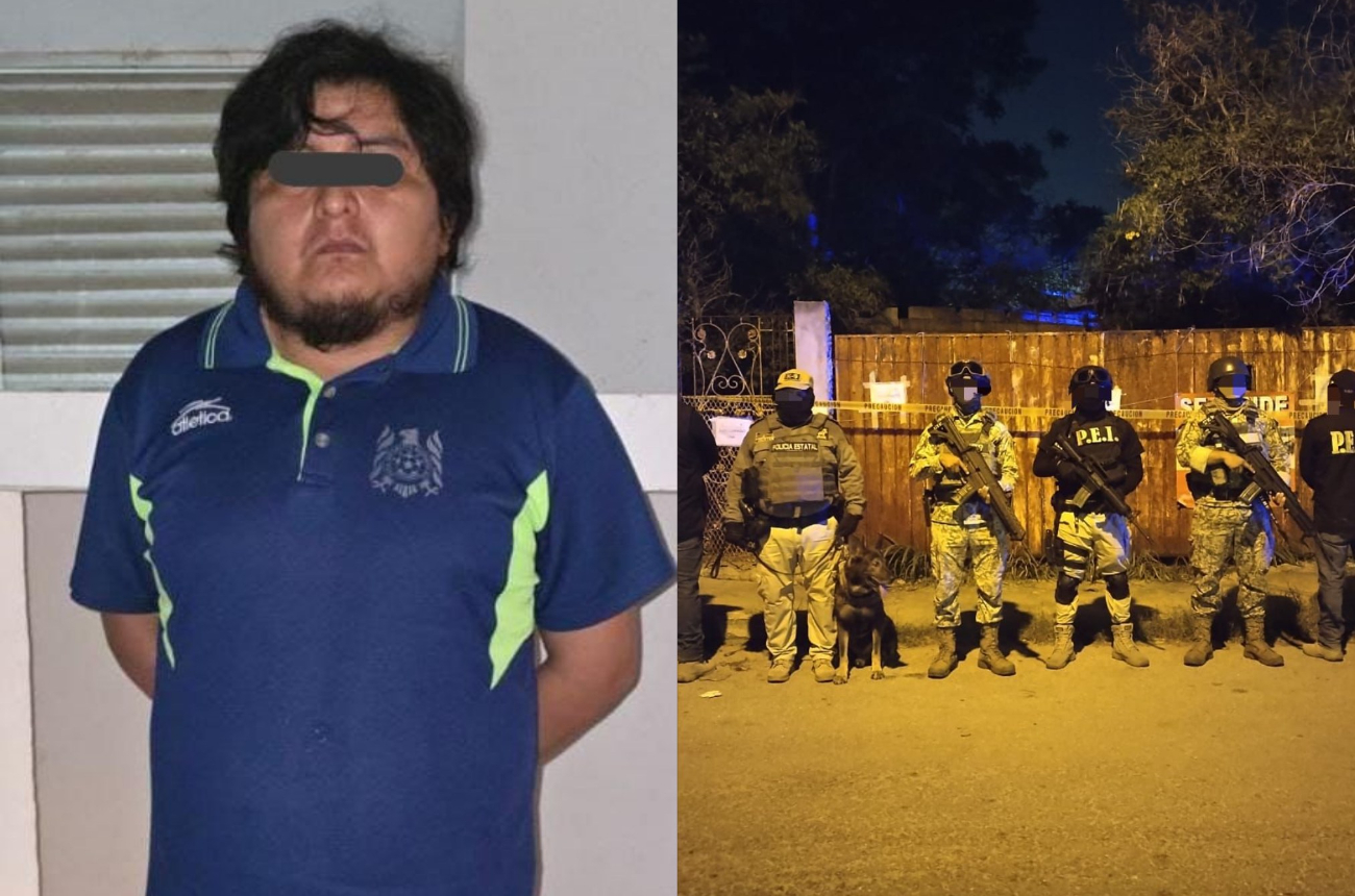 El operativo se ejecutó tras la detención de un hombre en Mérida, quien portaba marihuana El operativo se ejecutó tras la detención de un hombre en Mérida, quien portaba marihuana