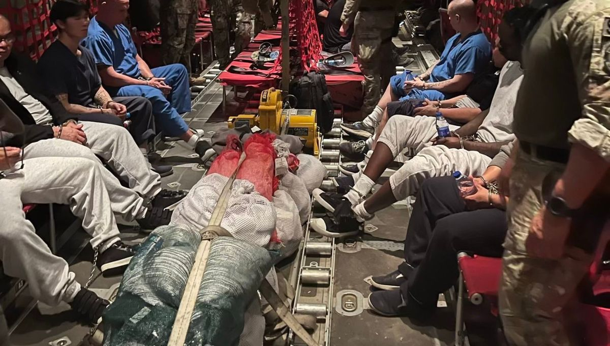 Estados Unidos deporta a ocho migrantes criminales tras fallo de la Corte; entre ellos un mexicano acusado de asesinato