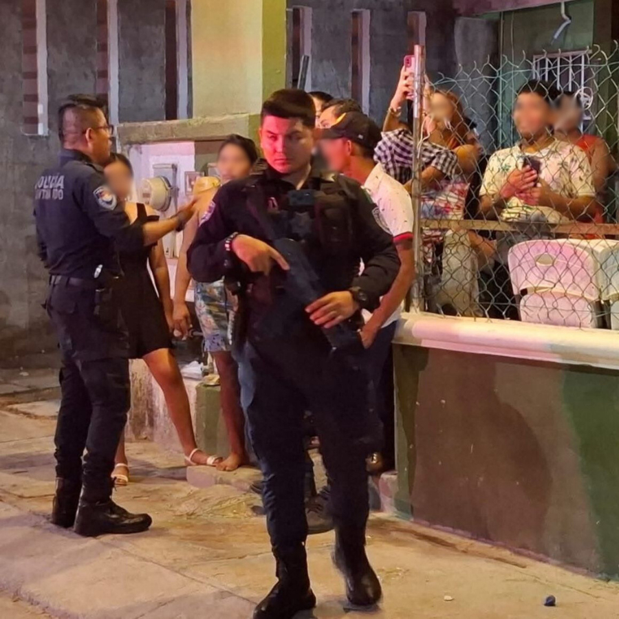 Elementos de Seguridad Ciudadana acudieron al lugar; los involucrados lograron calmarse Elementos de Seguridad Ciudadana acudieron al lugar; los involucrados lograron calmarse