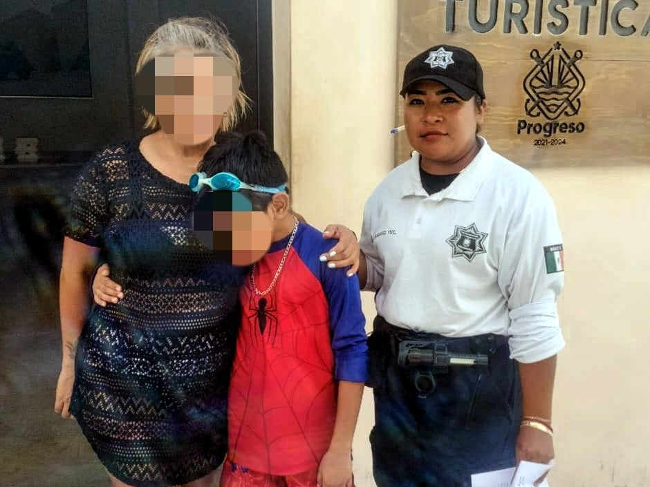 El menor y su madre lograron reunirse con éxito
