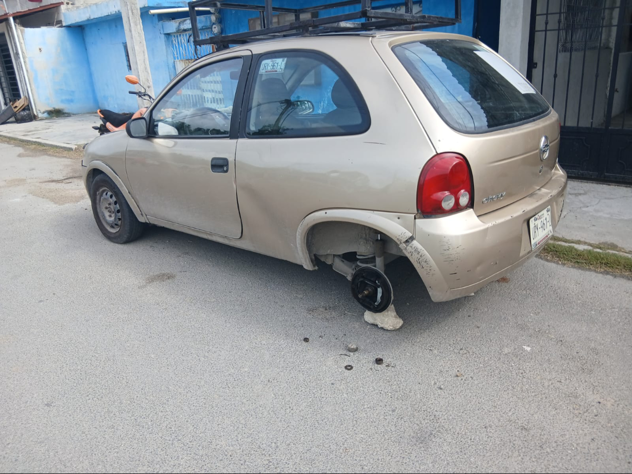 El afectado decidió no denunciar el hecho, considerando que sería una pérdida de tiempo.