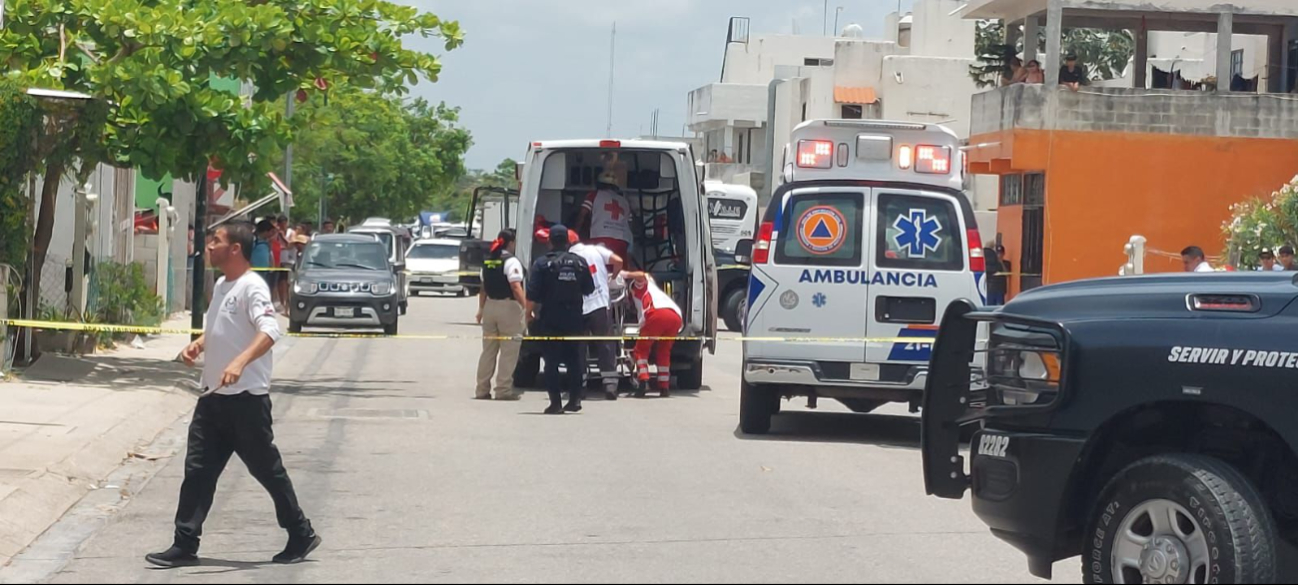 El hombre baleado fue trasladado de emergencia al hospital, donde perdió la vida.