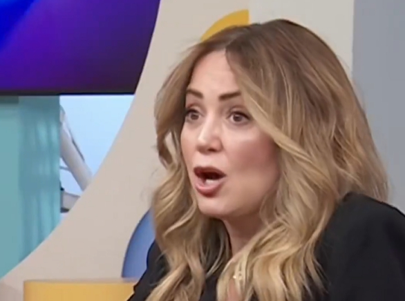 La presentadora aclaró la situación en su reencuentro con el influencer