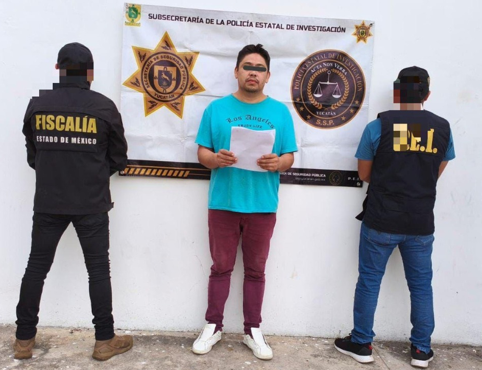Detienen en Yucatán a carpintero acusado de presunta  violación en el Estado de México